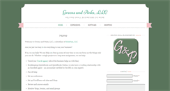 Desktop Screenshot of greensandpinks.com